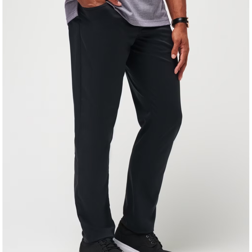 Travis Mathew Open To Close Pant Size 40 Black - image 1